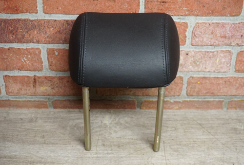 BLACK 2009 JAGUAR XF X250 SEDAN REAR 2ND SECOND ROW SEAT HEADREST LEATHER OEM - Picture 2 of 7