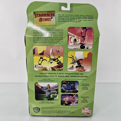 Looney Tunes Scrambled Aches WILE E. COYOTE Create-A-Scene Cartoon DC Direct NEW - Picture 9 of 15