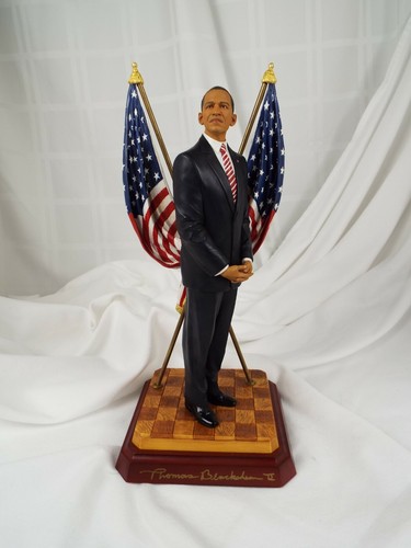 THOMAS BLACKSHEAR'S EBONY VISIONS -- "PRESIDENT BARACK OBAMA" -- ARTIST PROOF - Picture 2 of 5