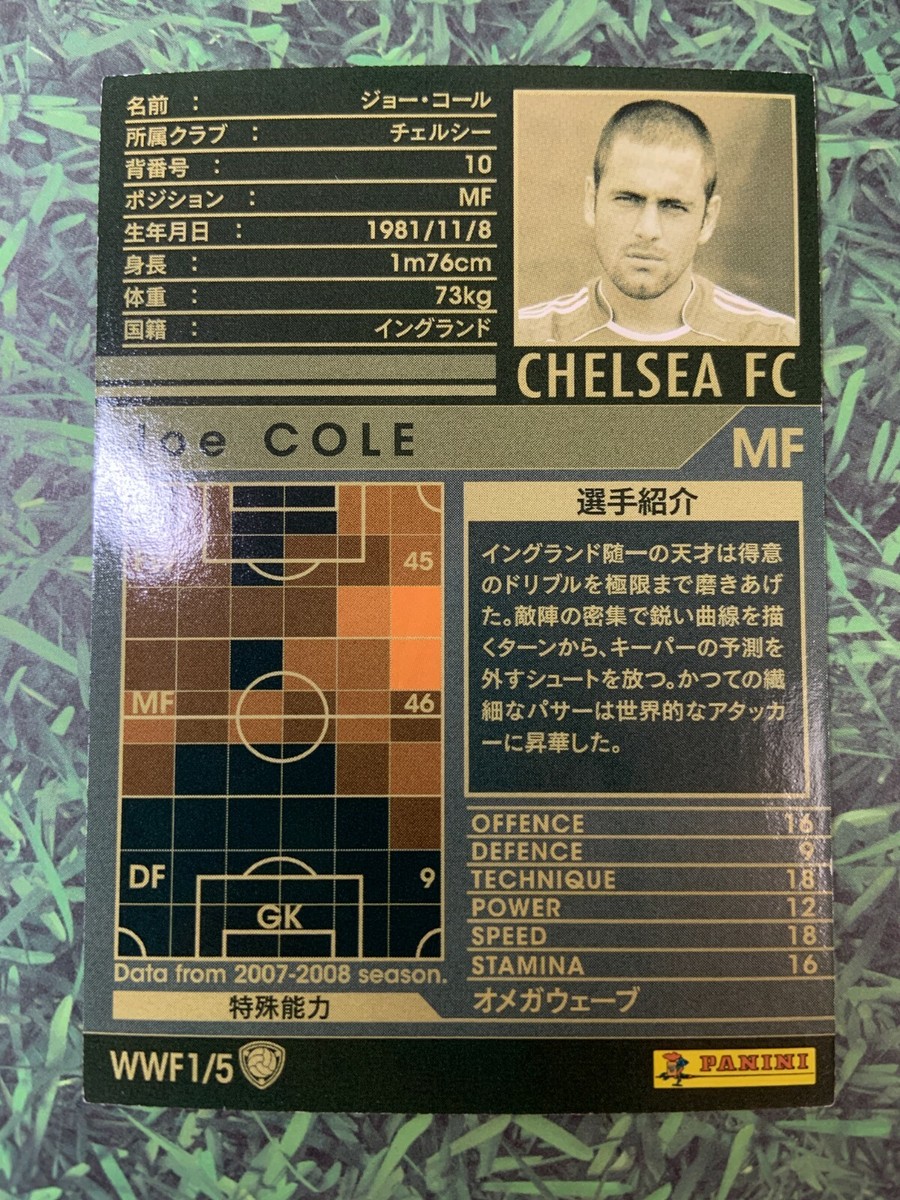 WCCF EXTRA、KOLE 2008-09 Panini SEGA WCCF EXTRA Mineiro Chelsea card | eBay