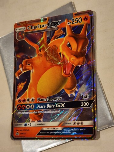 Pokemon Charizard GX SM211 BLACK STAR PROMO - Picture 3 of 6