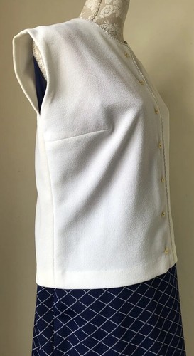 Vintage Liza Peta 1960s 1970s 3 Piece Dress Suit Set UK 18 - Picture 19 of 24
