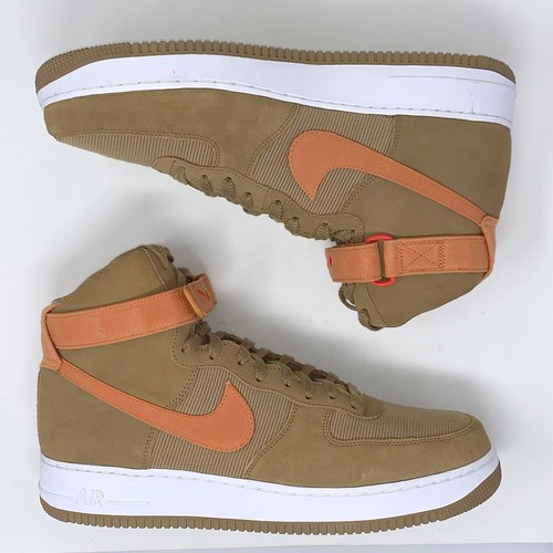 Nike Air Force 1 High 'Driftwood' Brown Sneakers, Size 14 BNIB DH7566-200 - Picture 6 of 8