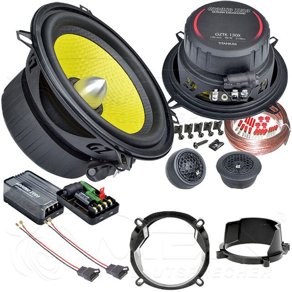 Ground Zero Lautsprecher FüR Volvo V40 I Typ V 1996-2004 Front TüR 130W #Bdyc-image