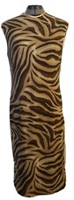 David Warren New York Size 12. dress. Across Chest 17 In. L 44 “ Animal Print