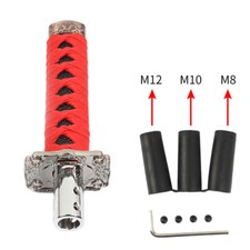 Universal Jdm Racing Samurai Sword Manual Shift Knob Shifter Katana Metal