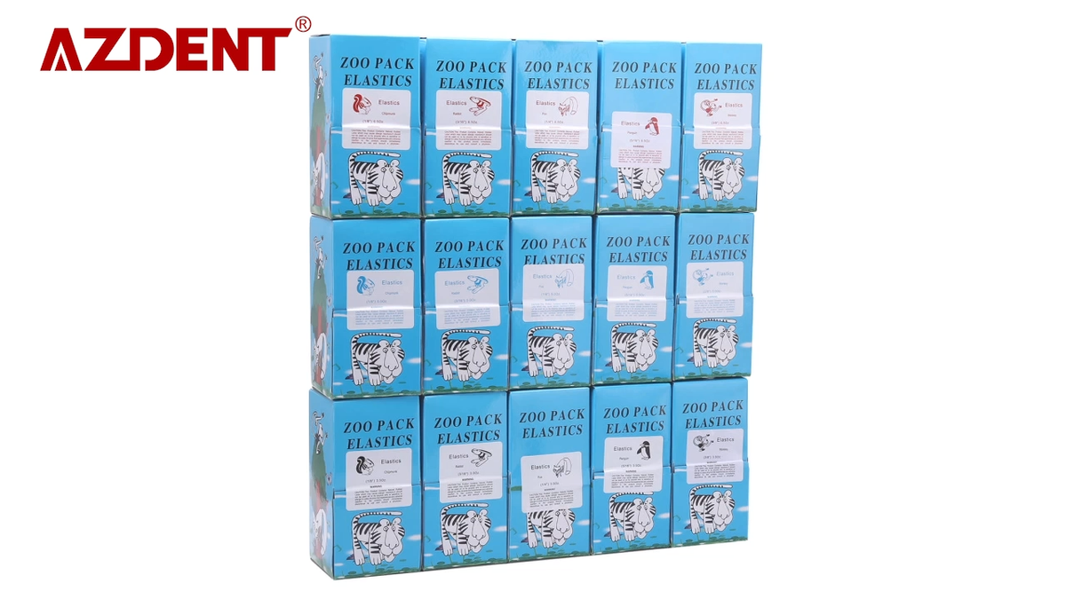 E. ENERGY WASH PACK 2個セット 5000Pcs/bag Dental Ortho Elastic Braces Rubber Bands 1/4 3