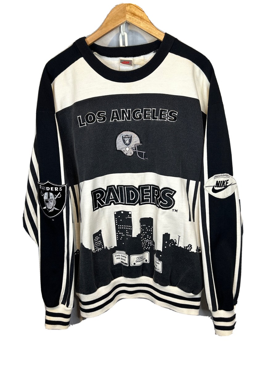 VTG 1980's Nike Raiders Sweatshirt T Shirt NFL Skyline Rare VTG 1980's Nike Raiders Sweatshirt T Shirt NFL Skyline Rare