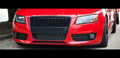 Universal Black ABS Plastic Racing Honeycomb Hex Mesh Grill Spoiler Bumper Vent - Foto 2 di 4
