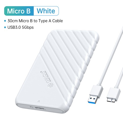ORICO 2.5 inch Hard Drive Enclosure SATA USB3.0 for 7-9.5mm SSD/HDD 4TB US - Picture 18 of 18