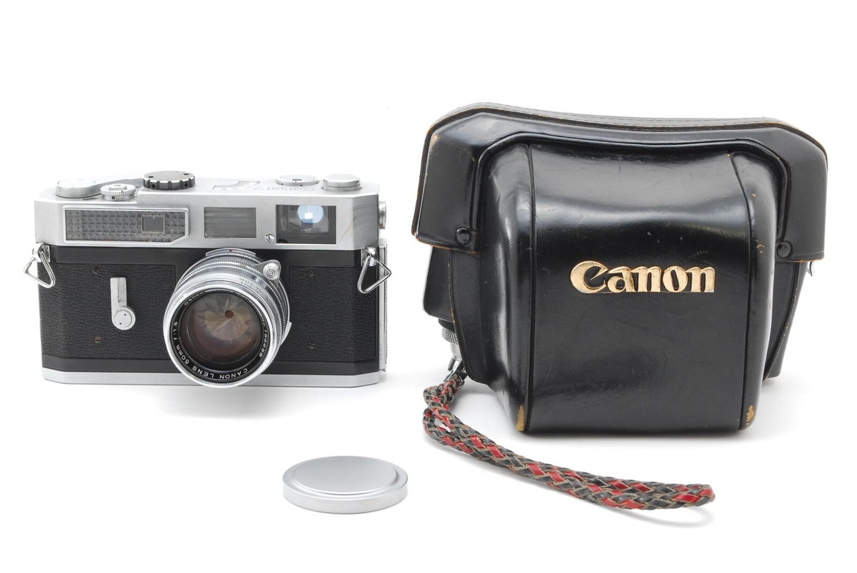 NEAR MINT] Canon Model 7 Rangefinder Film Camera 50mm F1.8