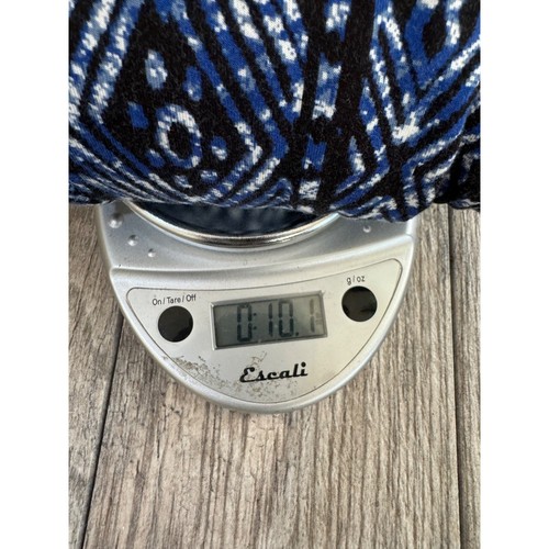 AMBIANCE blau Tribal Design elastische Taille Kordelzug trägerloser Overall Größe L - Bild 12 von 12