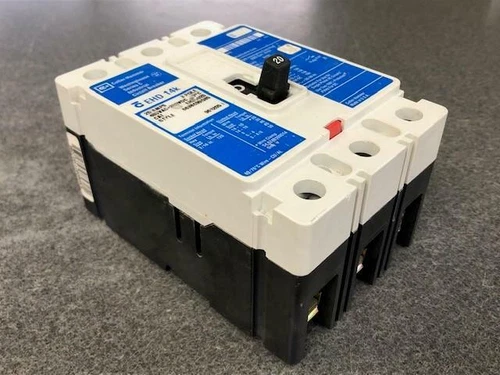 Cutler-Hammer EHD3020, 3-Pole 20A, Circuit Breaker