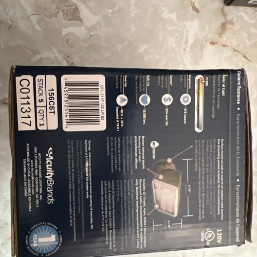New Lithonia Lighting 156C6T Outdoor LED Security Flood Light Projecteur - Picture 4 of 4
