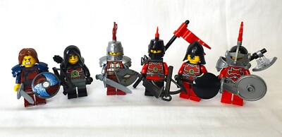MOC aus LEGO -Teilen Blutrote Ritter AUSSUCHEN Minifiguren Passt zu 10305 31120