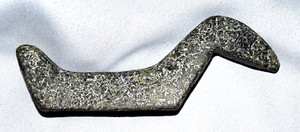 Authentic Rare Large Fine Pyroxene Serpentine Grave Offering Bar Birdsone