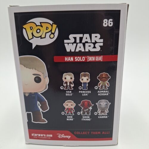 Funko Pop Star Wars The Force Awakens Han Solo (Snow Gear) 86 Loot Crate Exclusiv - Bild 3 von 6