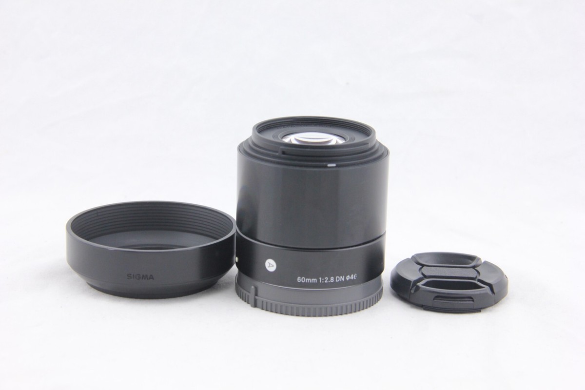 Sigma AF 60mm f2.8 Art DN 013 Lens for Sony E-Mount w/ Hood 