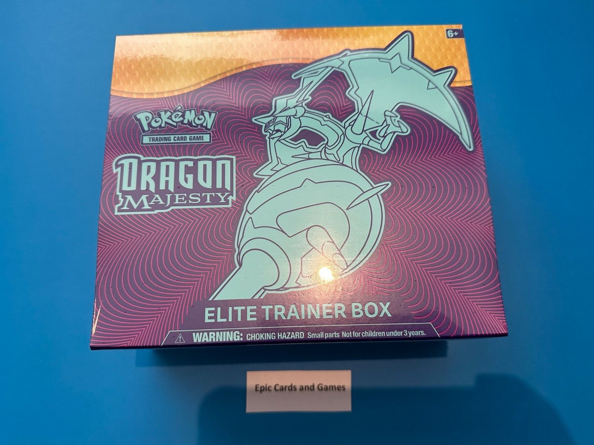 DRAGON MAJESTY Elite Trainer Box ) - Pokemon - Sealed - ETB (10 Booster  Pack)