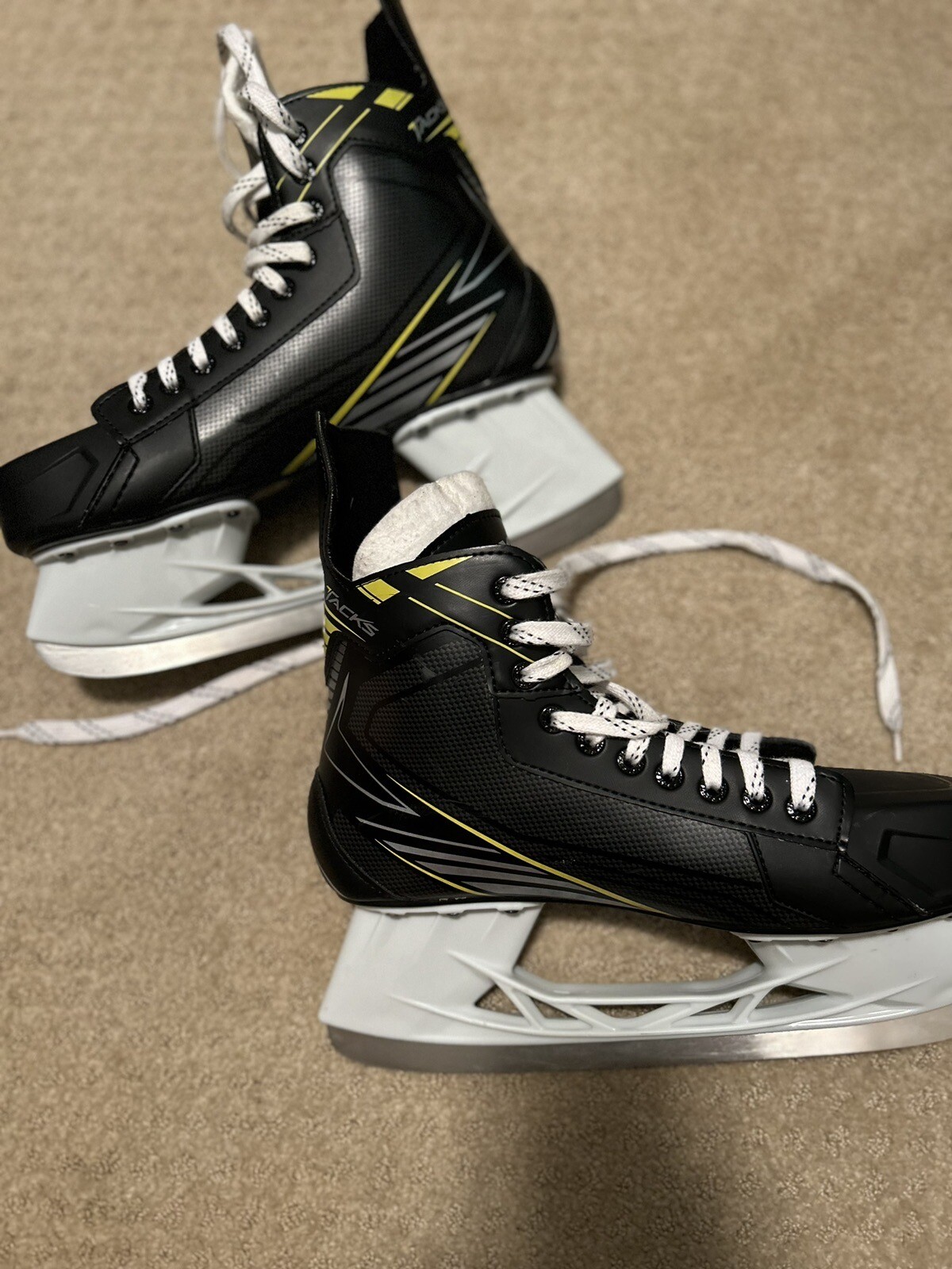 CCM Tacks 2092 Mens Ice Hockey Skates Size 11 Black, Great Condition eBay