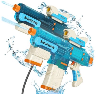 Odyssey Elektrische Wasserpistolen, 2er Pack - Automatische Wasserspritzenpistolen 