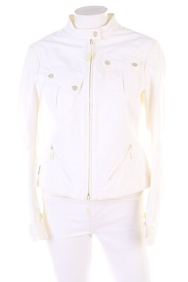 BREMA Jacke aufgesetzte Taschen I 42 = D 36 weiß