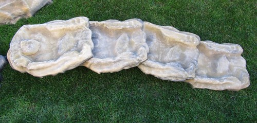 Garden Pond Waterfall Fibreglass sections Sandstone Effect Waterfall 19 - Picture 7 of 19