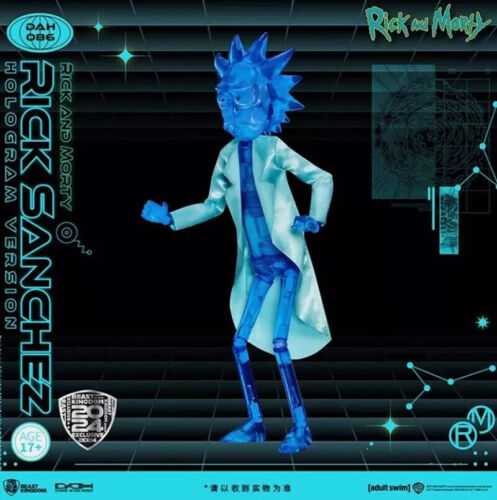 Limited Edition Beast Kingdom Rick and Morty Projection Version Action Figure - Picture 3 of 6