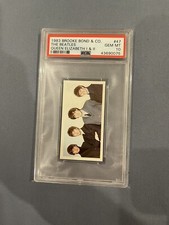 1983 brooke bond co The Beatles psa 10 queen elizabeth Pop 2
