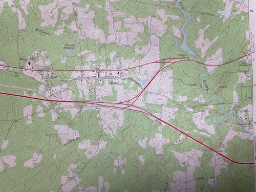 1968 Efland North Carolina USGS Map Orange County NC - Picture 6 of 12