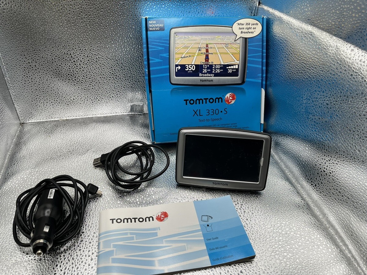 TOMTOM XL 330 S - Text-to-Speech GPS - Rarely Used - Good