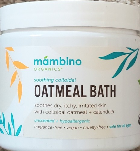 MAMBINO ORGANICS BIO BERUHIGEND HAFERFLOCKEN BADEPULVER 6oz.