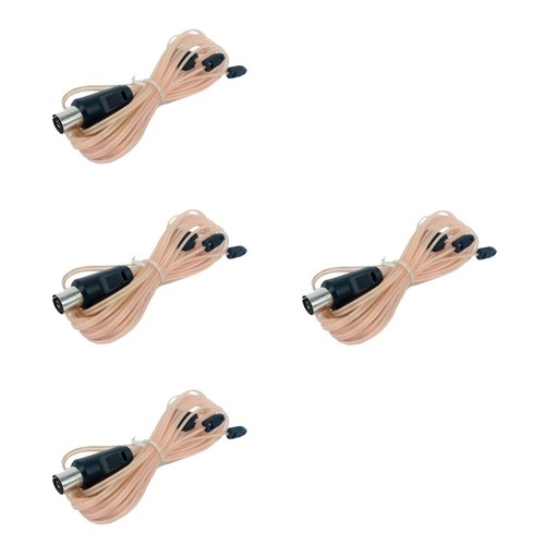 Set of 4 Radio Antenna Exquisite Workmanship Location Indoor Cable - Zdjęcie 11 z 12
