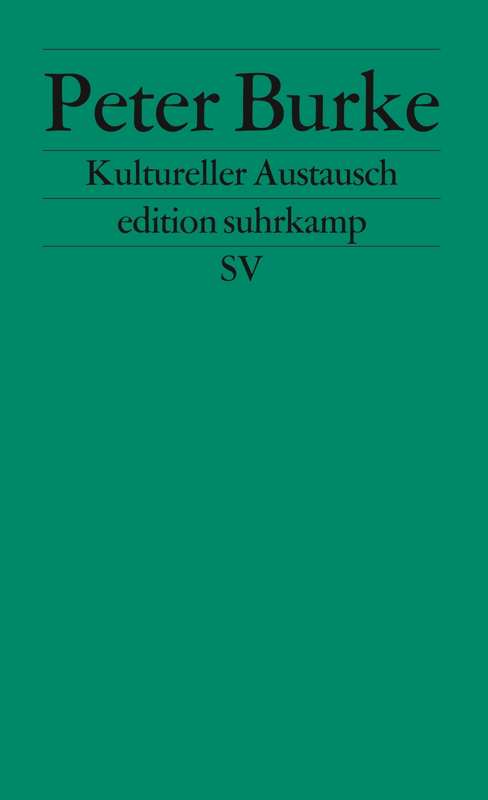Thumbnail - Kultureller Austausch | Peter Burke | Taschenbuch | Edition Suhrkamp |