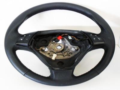 Fiat Grande Punto Steering Wheel Cover In Genuine Black Leather