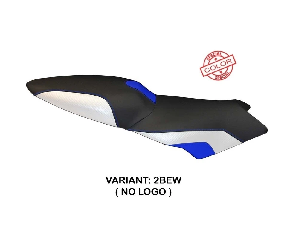 Rivestimento sella Lariano Color Blu - Bianco(BEW)T.I.BMW K 1300 S 2012>2016 Foto 2 de 2