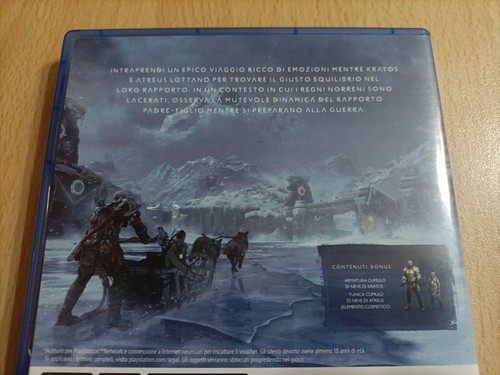 God of war ragnarok launch edition - PS5! Usato come nuovo versione Italiana!!! - Imagen 8 de 18