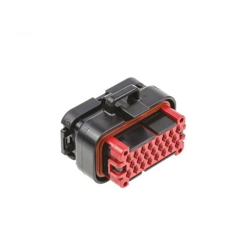 Conector sellado 23 vías 770680-1 con terminales ranura para llave color negro 4 y 14 - Imagen 3 de 4