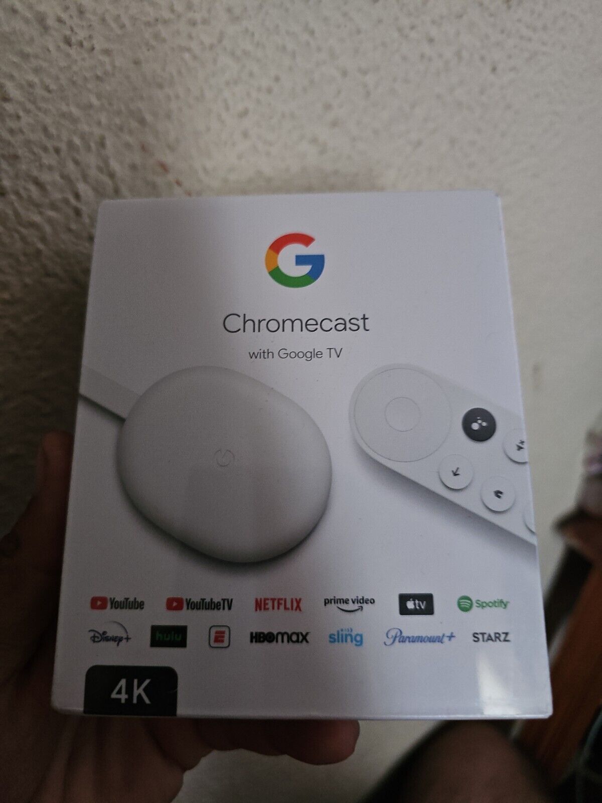 5 pack) Chromecast with Google TV - Streaming Entertainment in 4K