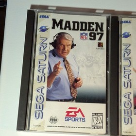Sega Saturn EA Sports Lot of 3 CIB: Madden NFL 97, NHL 97, PGA Tour 97!