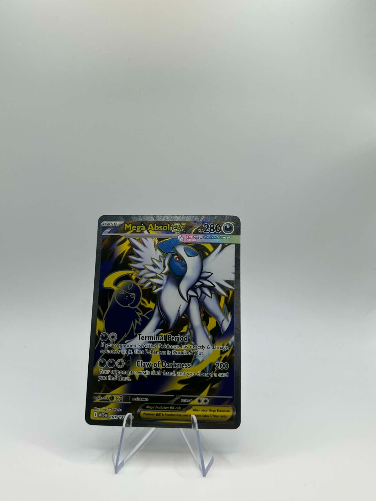 Mega Absol ex Ultra Rare ME01: Mega Evolution 161/132 NM
