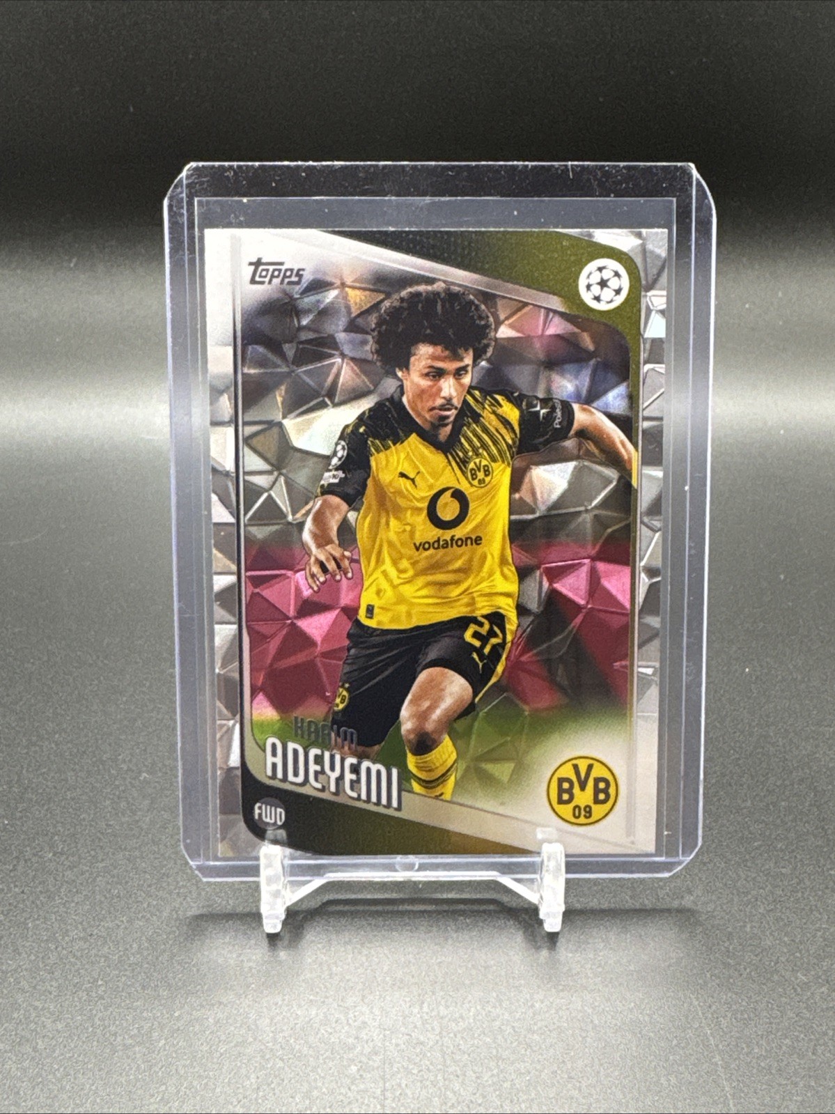 2025-26 Topps Uefa Club Competitions - Karim Adeyemi #128 Diamante Foil