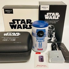 Anker Nebula Capsule II R2-D2 Star Wars Smart Mini Projector Android With Case