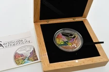 Cook Islands 2014 $5 Spectacular Landscapes GRAND CANYON Silver Proof Coin