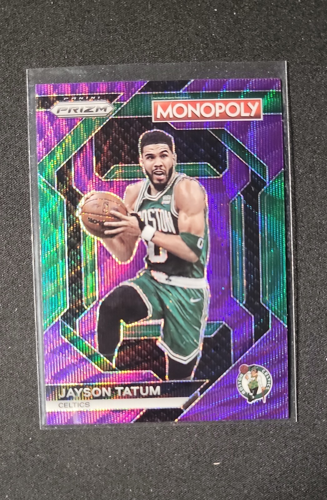 2023-24 Panini Prizm Monopoly - Prizm Skills Jayson Tatum #PS2 Purple Wave Prizm