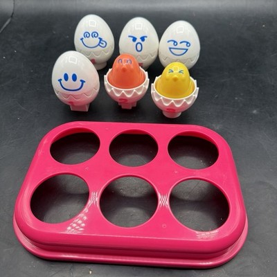 Replacement Eggs And Lid For 2001 Tomy Hide N Squeak Eggs Hen House Fresh
