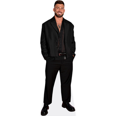 Jake Quickenden (Smart) lebensgroßer Ausschnitt
