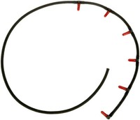 Gates MFL1225 ÜBerlaufleitung (GesamtläNge 1220Mm) Passt Zu: BMW 3 (E46), 3 (E90