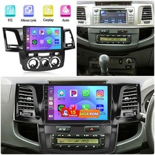 For Toyota Hilux 2005-2014 Car Stereo Radio Android 15 Carplay GPS Sat Nav WIFI