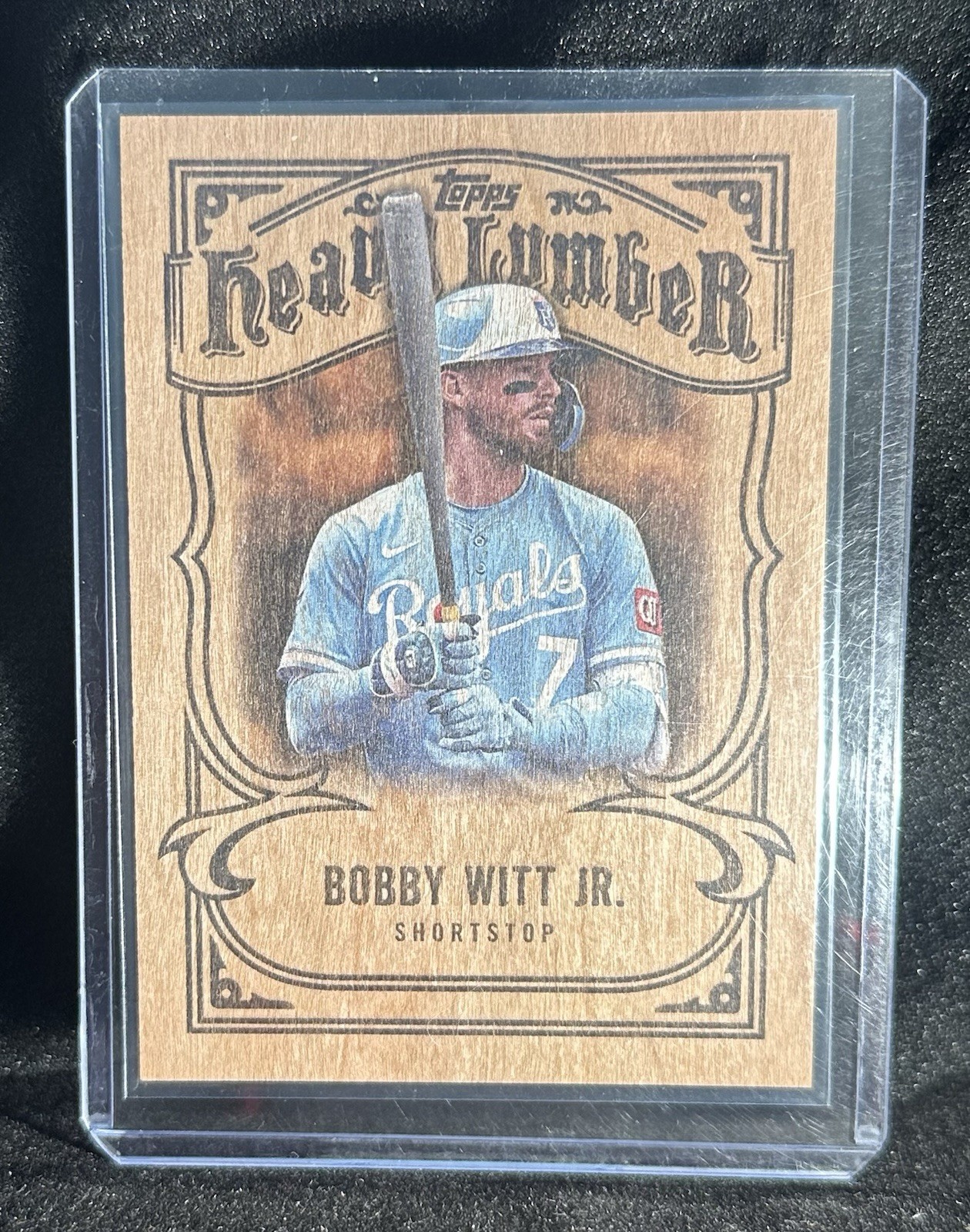 2025 Topps Series 1 - Heavy Lumber Bobby Witt Jr. #HL-9